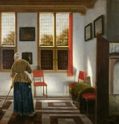 The Sweeper by Pieter Janssens